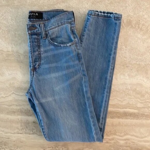 DSTLD Mom Jeans High Rise Boyfriend 25 - Picture 10 of 11
